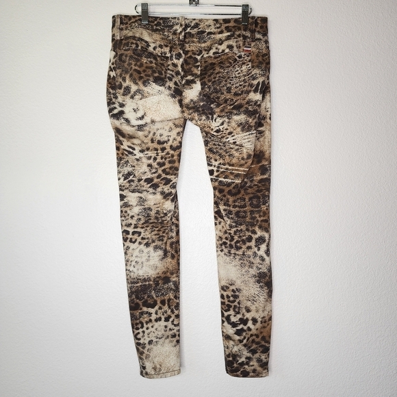 Etienne Marcel Cheetah Print Skinny Jeans 27 - Picture 3 of 7